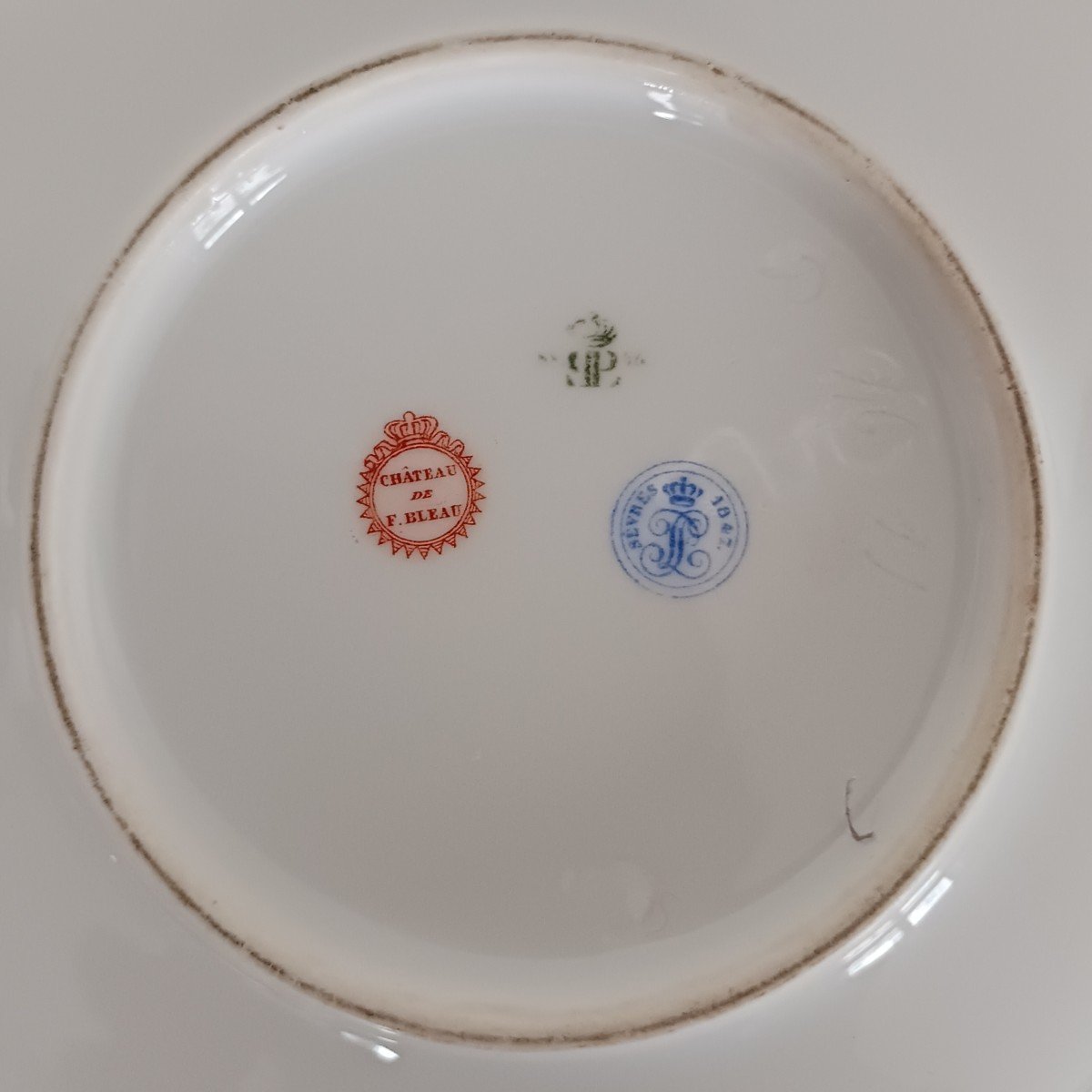 Manufacture De Sèvres, Service Des Offices - Bowl And Saucer Or Lunch - Fontainebleau-photo-1