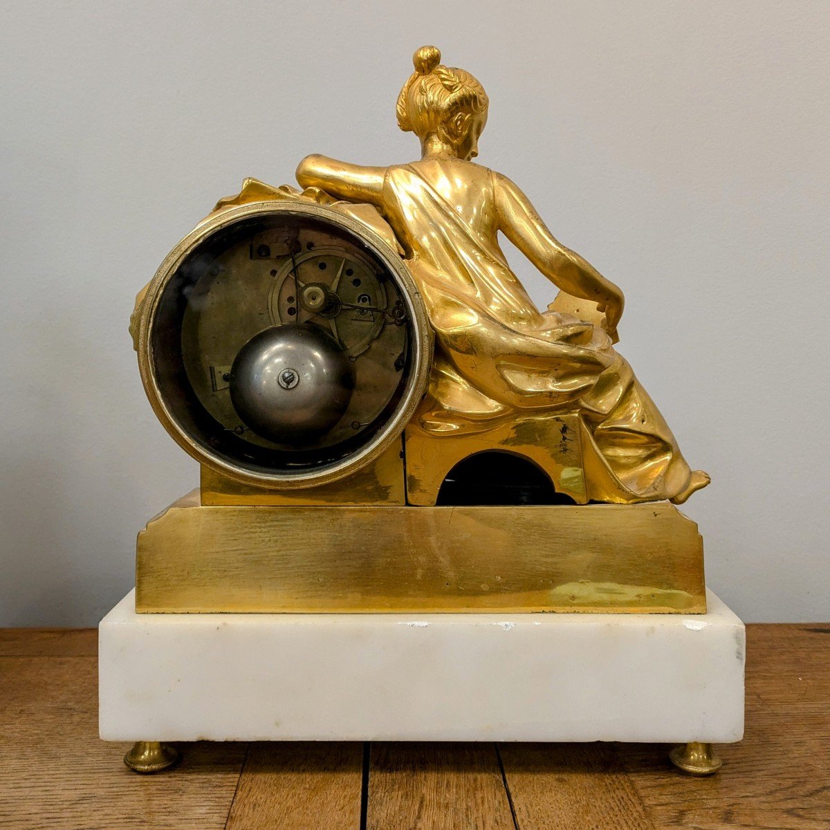 Foullet et Robinet - pendule d'époque Louis XVI dite à Cléopâtre ou la Petite Prudence-photo-1