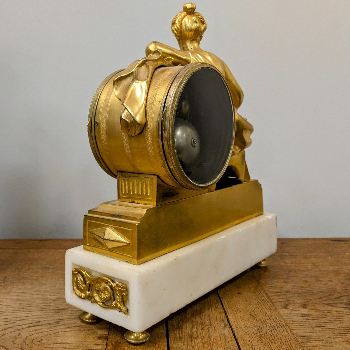 Foullet et Robinet - pendule d'époque Louis XVI dite à Cléopâtre ou la Petite Prudence-photo-3