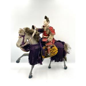 Japan, Circa 1920, Ningyo Samurai Doll