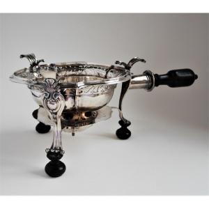 Silver Table Warmer By Philippe Lamothe, Dunkirk, 1775