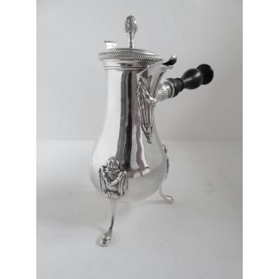  Coffee Pot In Sterling Silver, Paris, 1788