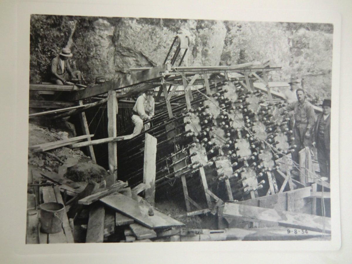 PHOTOS HENRY ELY Album Relié de 18 Héliogravures N/B "Ponts De Mirabeau 1847-1935" 34 X 25 Cm-photo-4