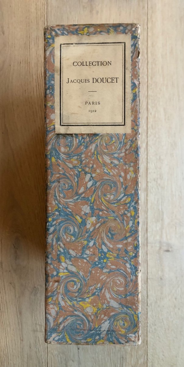 Catalogue de la collection Jacques Doucet Paris 1912 en 3 tomes