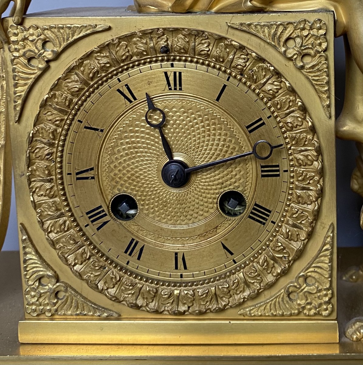 Gilt Bronze Clock Restoration Period-photo-2