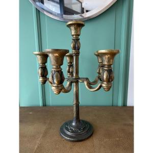 Bronze Candelabra Around 1950