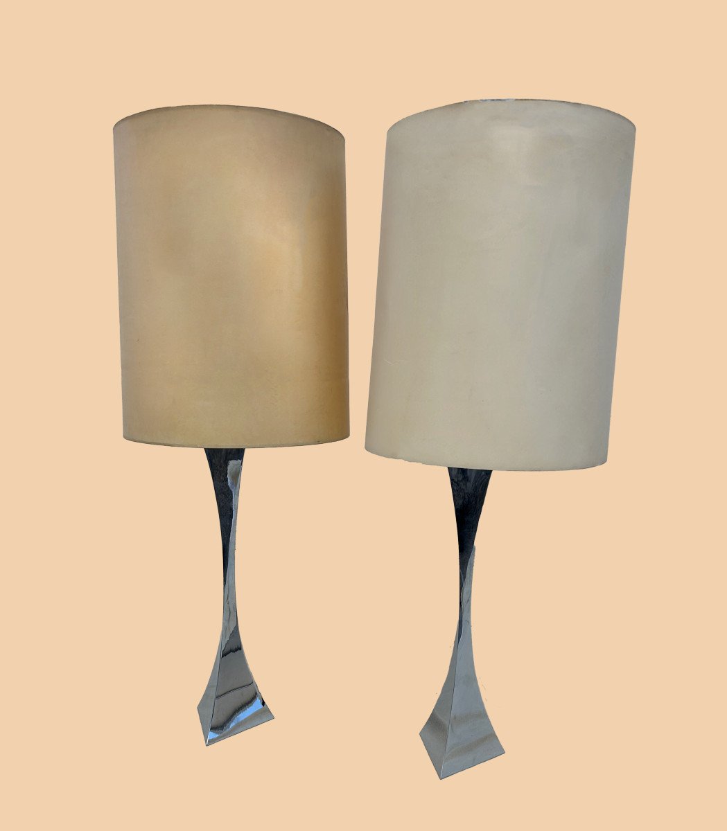 Pair Of Tonello And Montagna Grillo Lamps