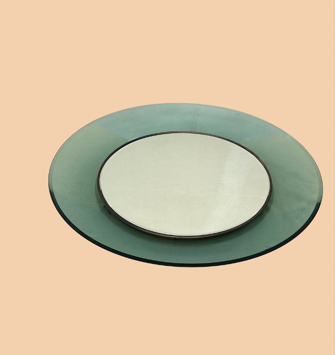  Round Mirror, Design Max Ingrand For Fontana Arte-photo-2