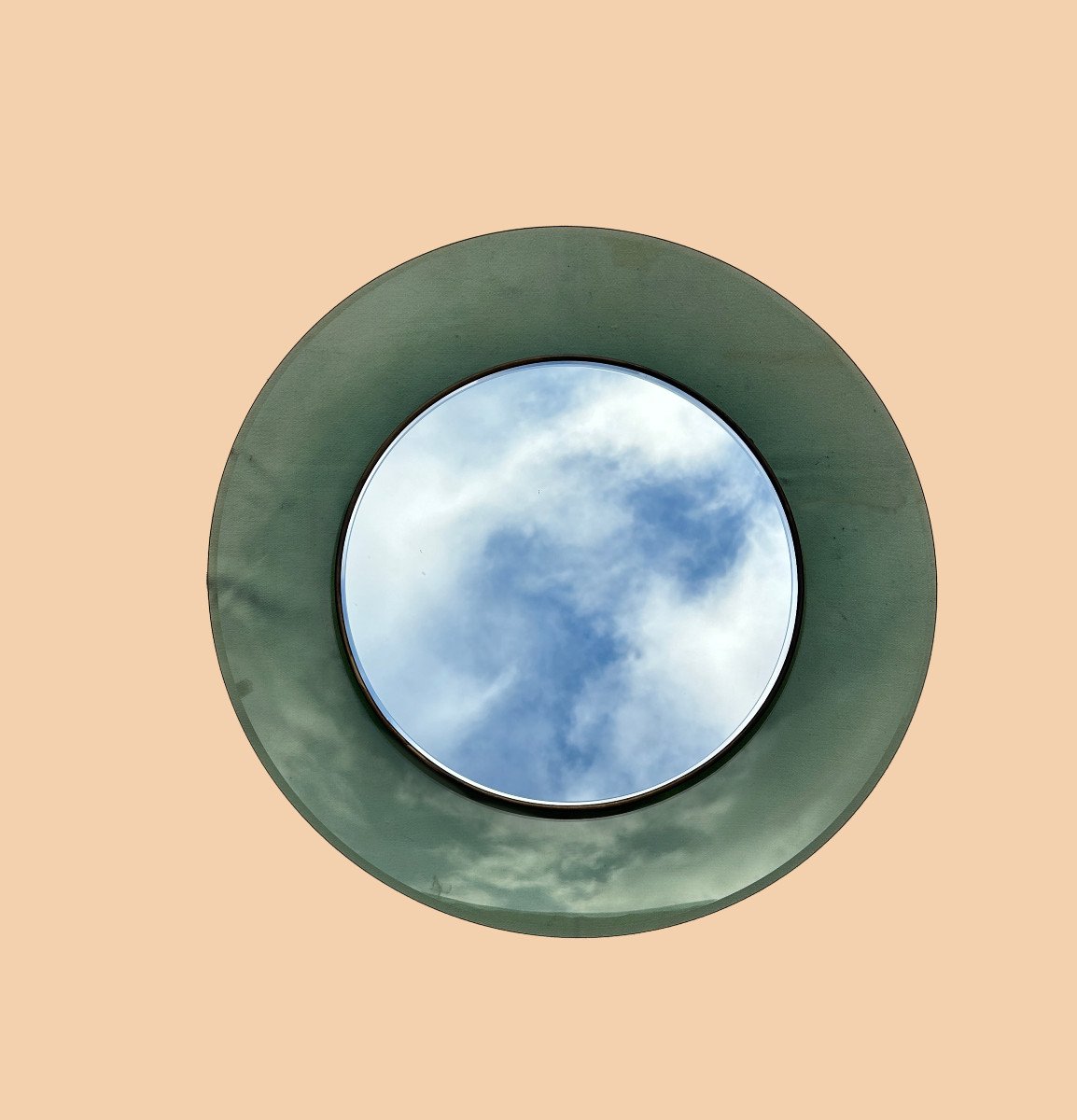  Round Mirror, Design Max Ingrand For Fontana Arte