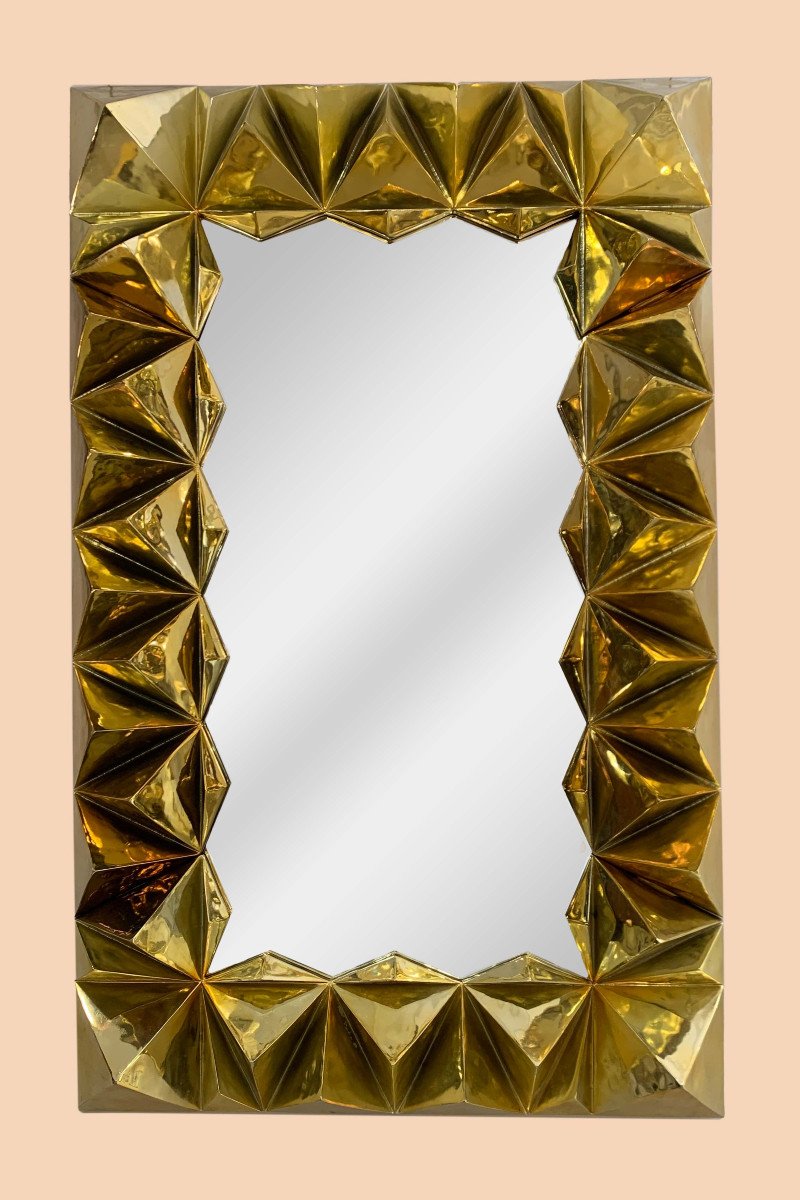 Villari Design Diamond Point Mirror