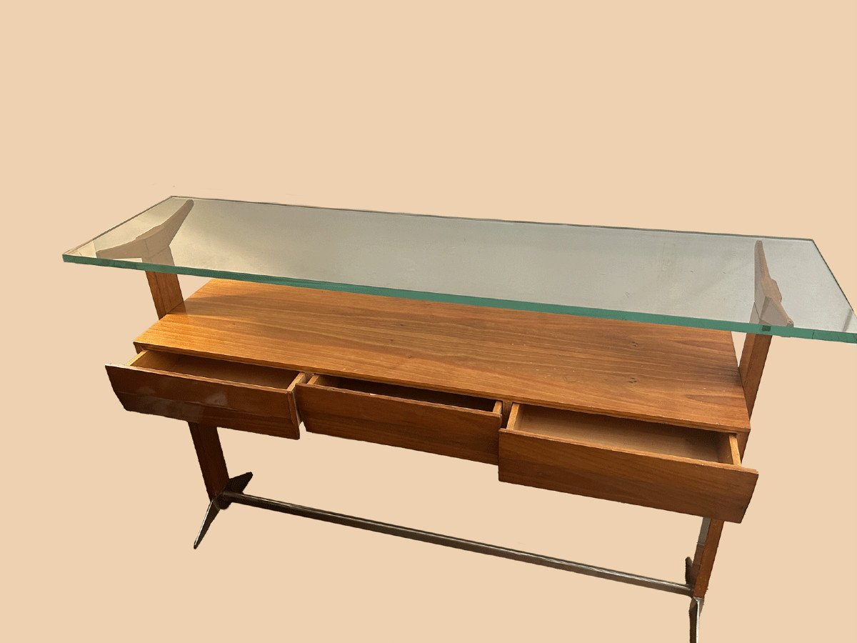 Fruit Tree Wood Console 