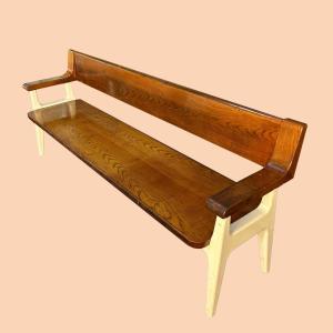 Oak Bench, Circa 1940