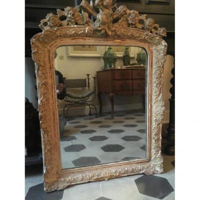 Mirror In Golden Wood XVIII Eme