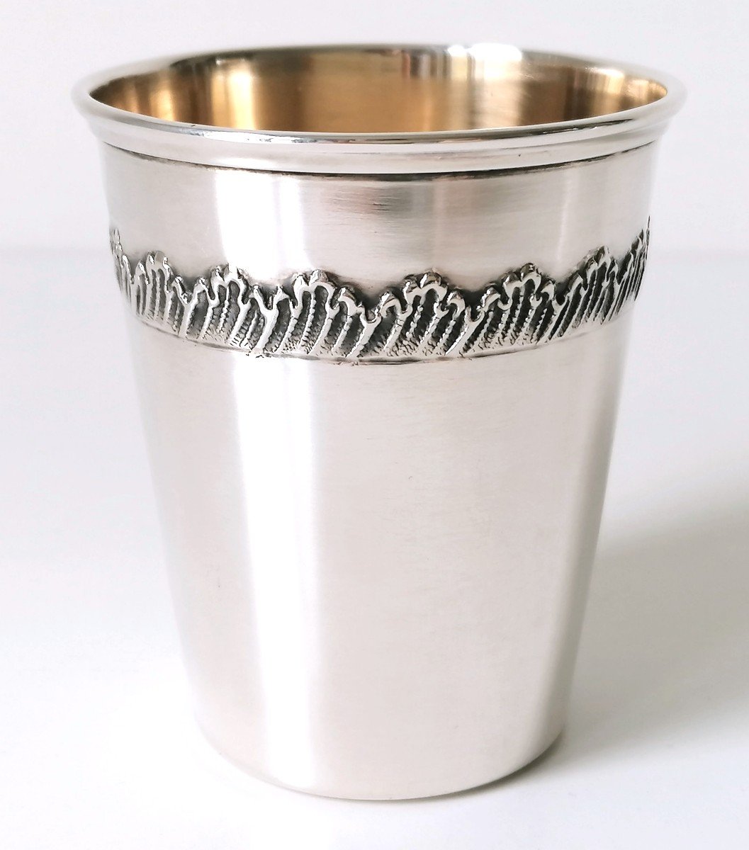 Proantic: Two Solid Silver Beakers