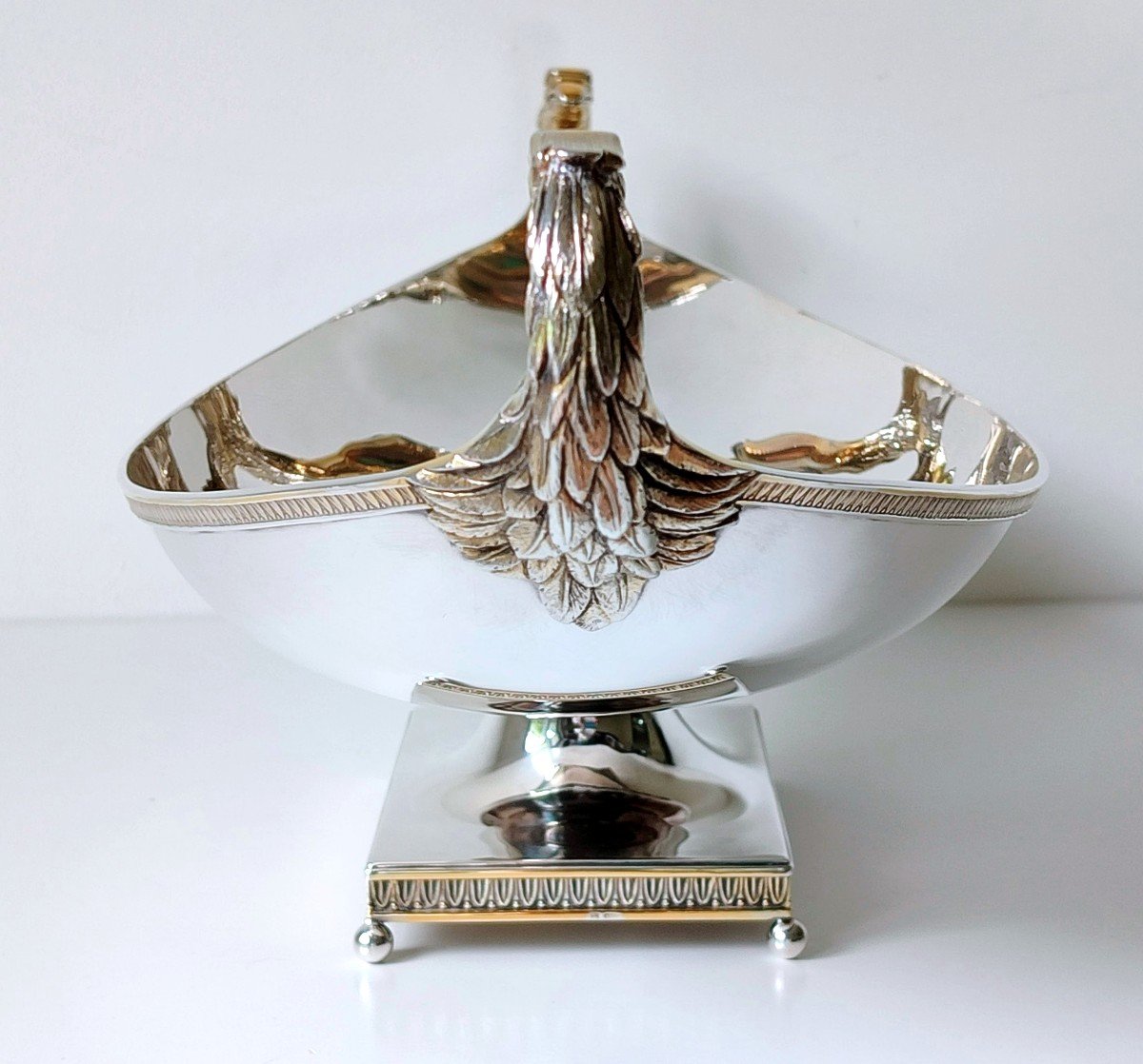 Sterling Silver Centerpiece With Display -photo-5