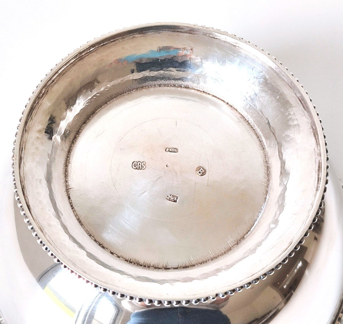 Bowl To Rinse In Solid Silver Amsterdam 1786-photo-3