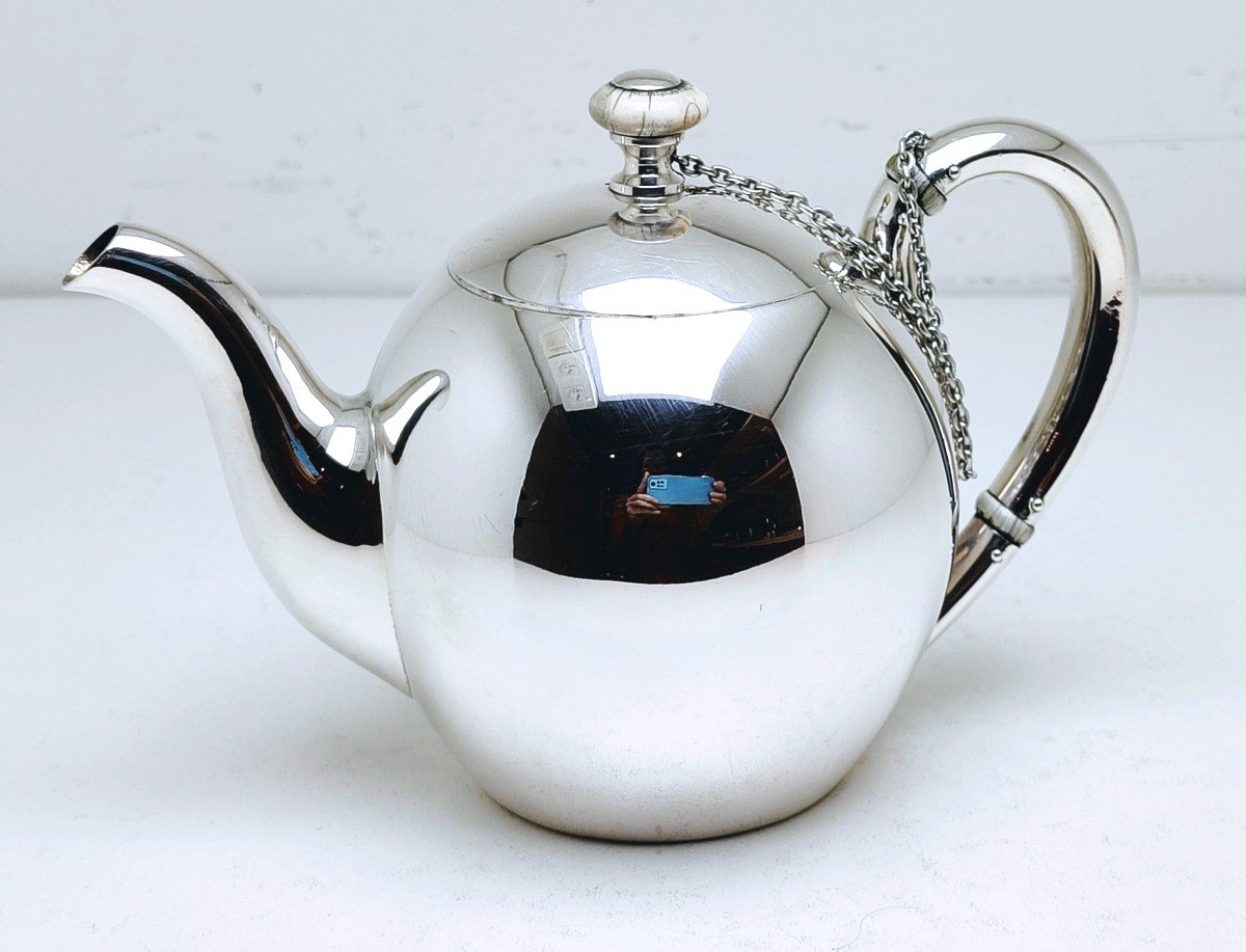 Solid Silver Teapot Ivan Khlebnikov 