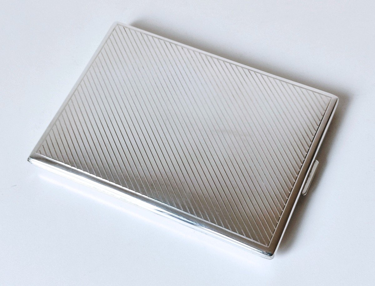 Tiffany & Co Solid Silver Art Deco Box-photo-3