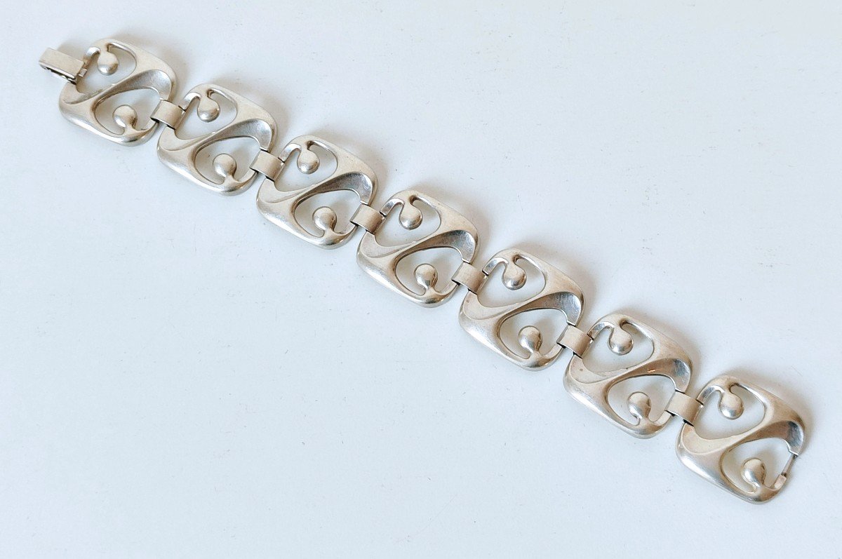 Solid Silver Bracelet -photo-3