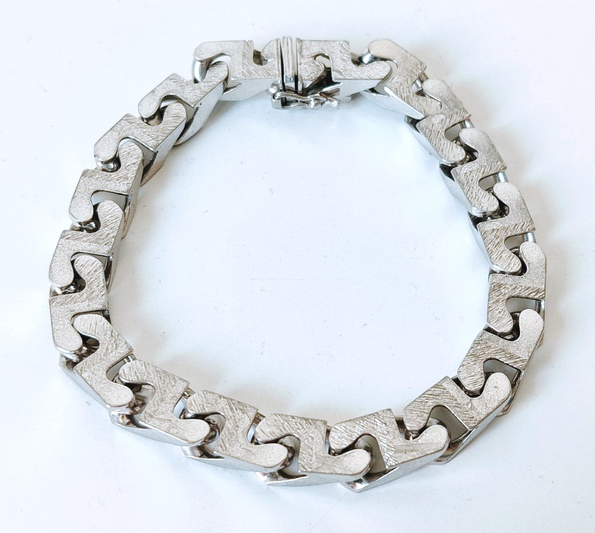 Bracelet en argent massif -photo-3