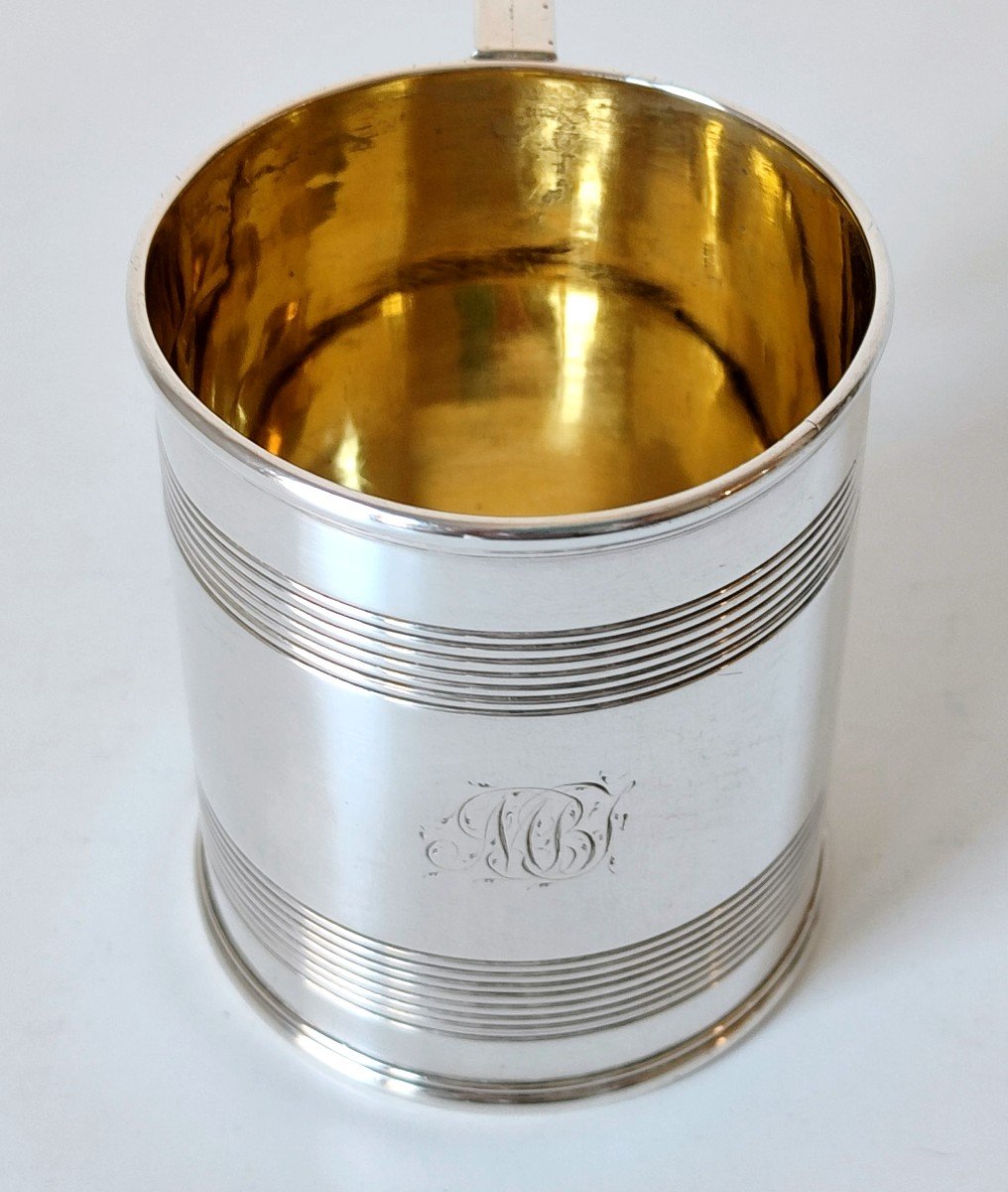 Solid Silver Tankard London 1799-photo-2