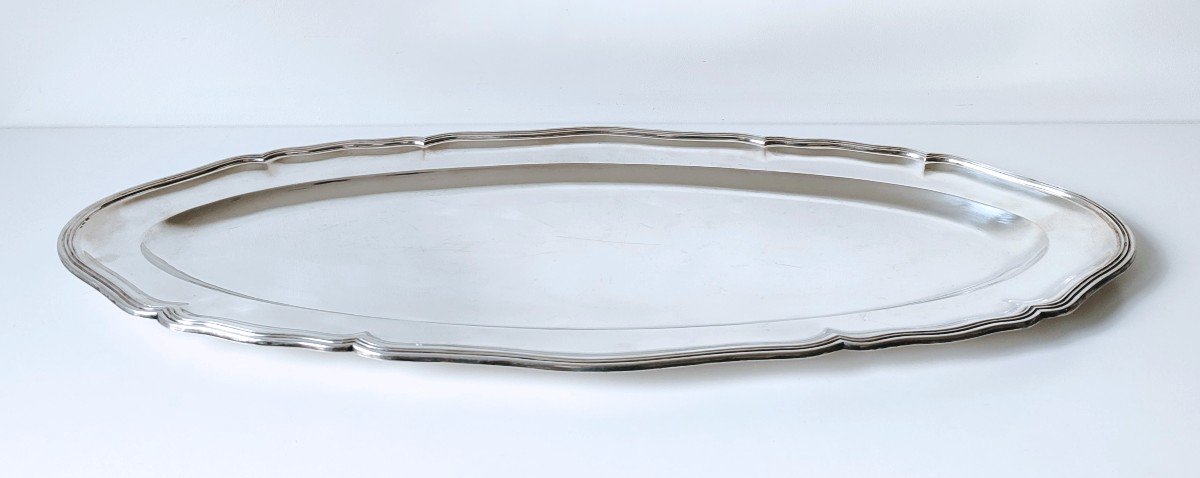 Solid Silver Fish Serving Dish, Fillet Model 