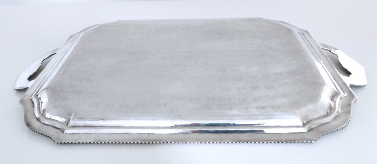 Solid Silver Serving Tray -photo-6