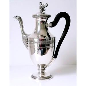 Solid Silver Coffee Pot 