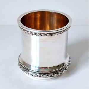 Solid Silver Bottle Holder 