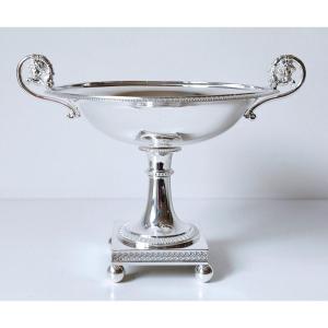 Jean-baptiste-claude Odiot Empire Solid Silver Cup 