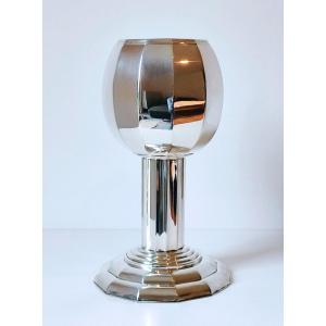 Art Deco Cup In Solid Silver 