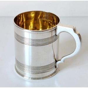 Solid Silver Tankard London 1799