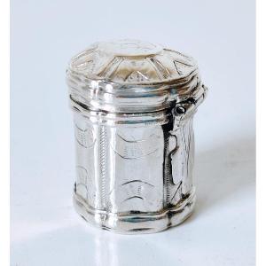 Solid Silver Queen's Water Box Ath 1775