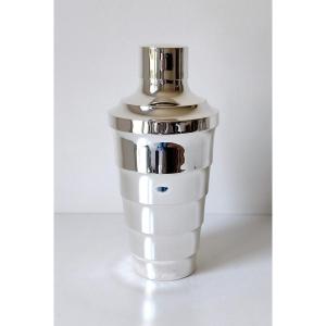 Delheid Solid Silver Art Deco Shaker 