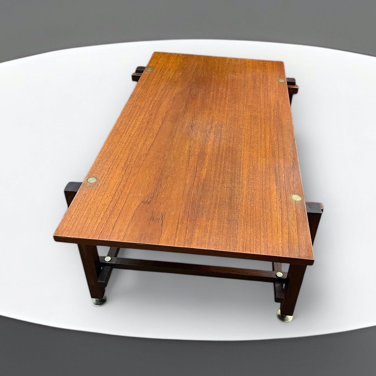 Teak Coffee Table - Italy 1960-photo-1