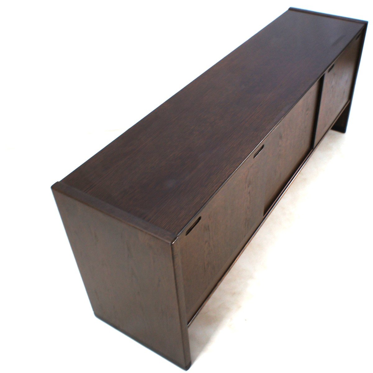 Scandinavian Sideboard In Smoked Oak, Skovby-photo-2