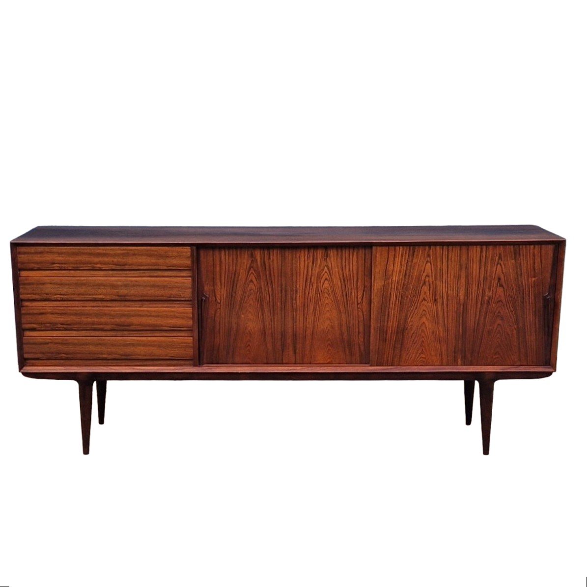 Vintage Scandinavian Rosewood Sideboard, N°18 Omann Junior