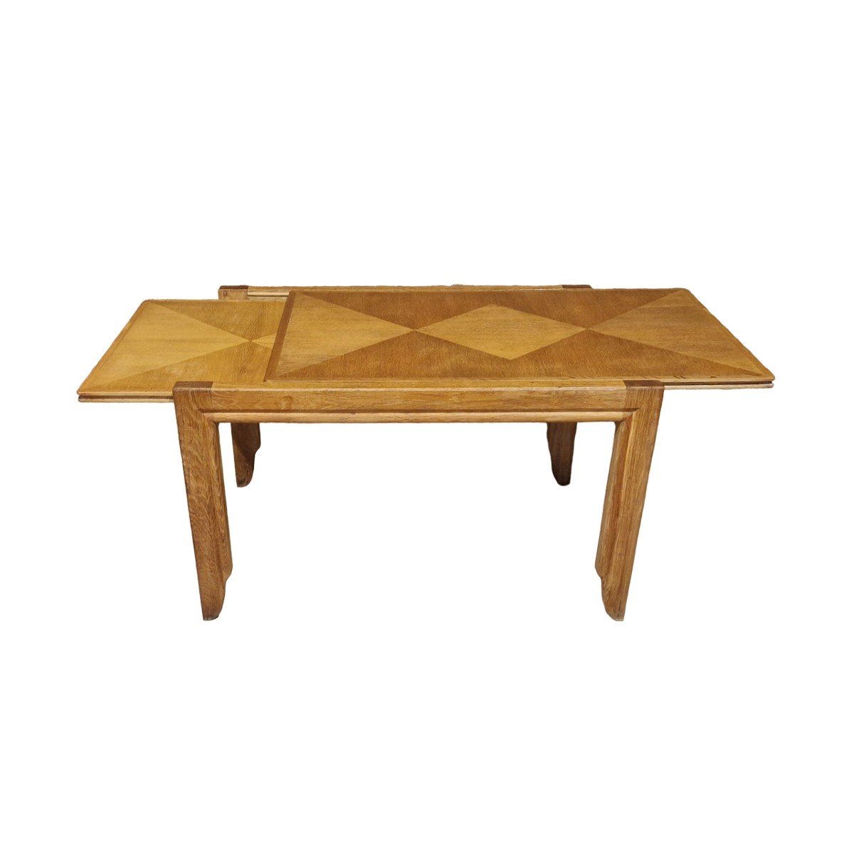 Dining Room Table In Golden Oak Guillerme Et Chambron-photo-3