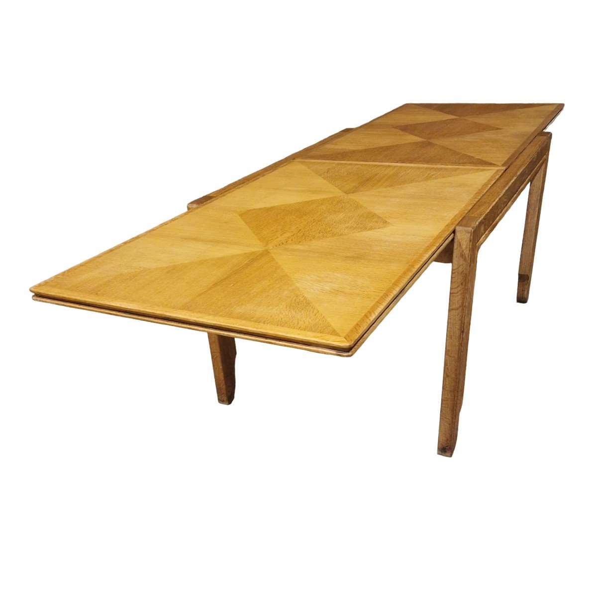 Dining Room Table In Golden Oak Guillerme Et Chambron