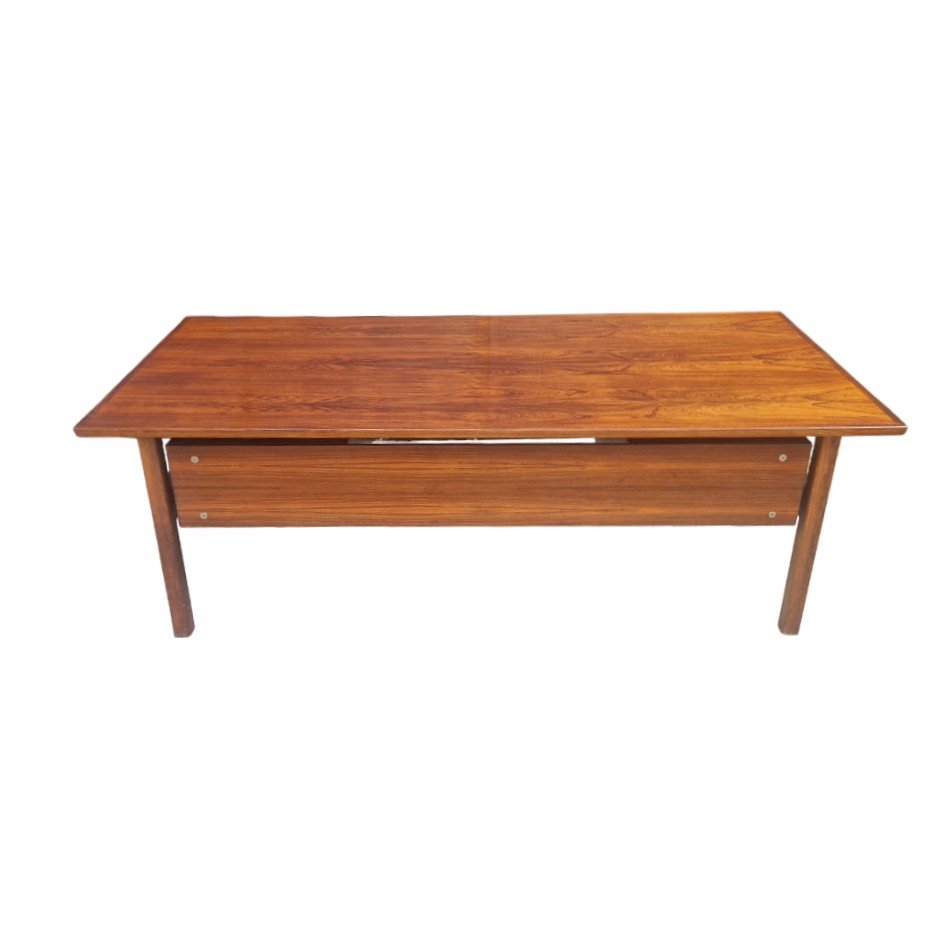 Large Executive Desk In Rio Rosewood, Arne Vodder-photo-3