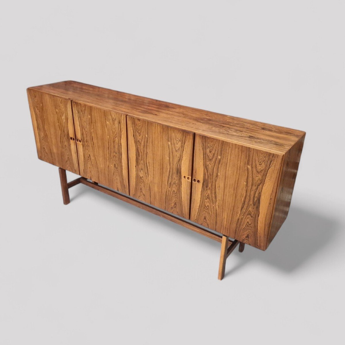 Vintage Scandinavian Sideboard In Rosewood Dlg Arne Vodder-photo-3