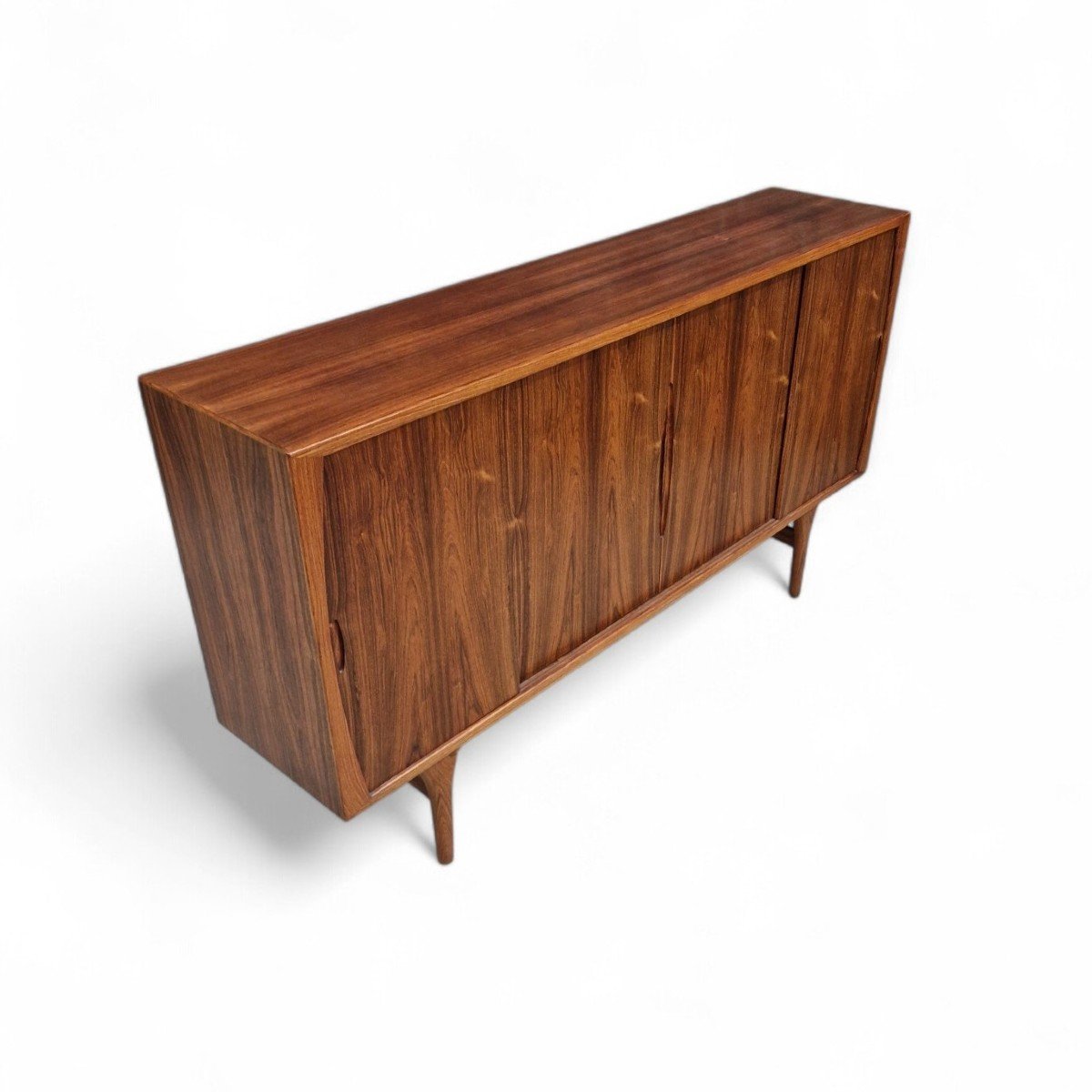 Enfilade Vintage Scandinave En Palissandre De Rio, Henning Kjaernulf-photo-3