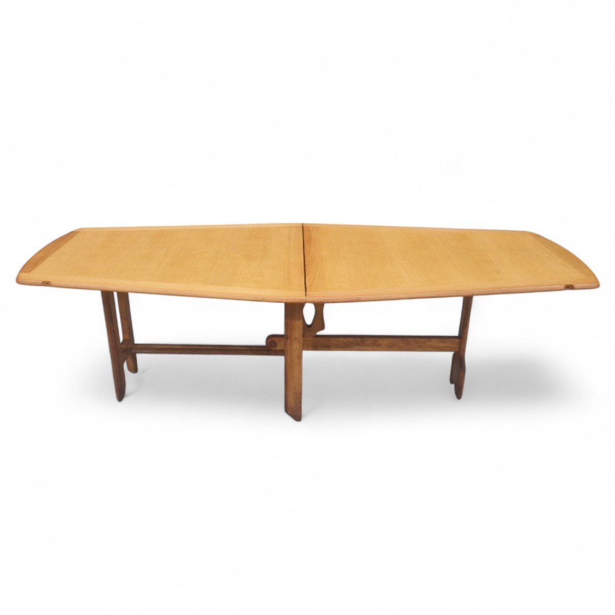 Light Oak Portfolio Table, Guillerme Et Chambron-photo-2