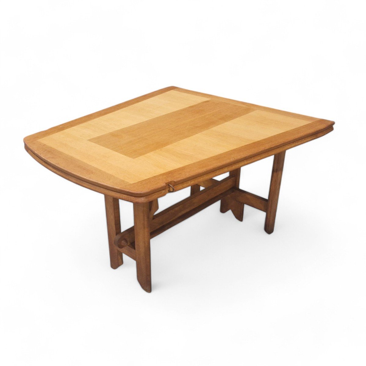 Light Oak Portfolio Table, Guillerme Et Chambron-photo-3