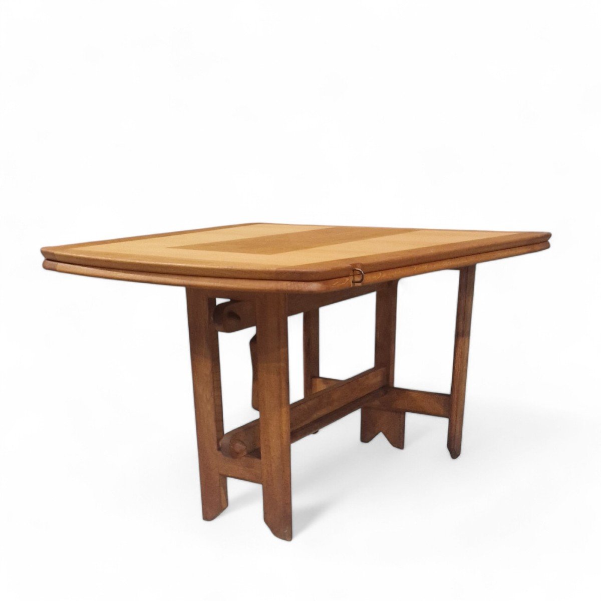 Light Oak Portfolio Table, Guillerme Et Chambron-photo-1