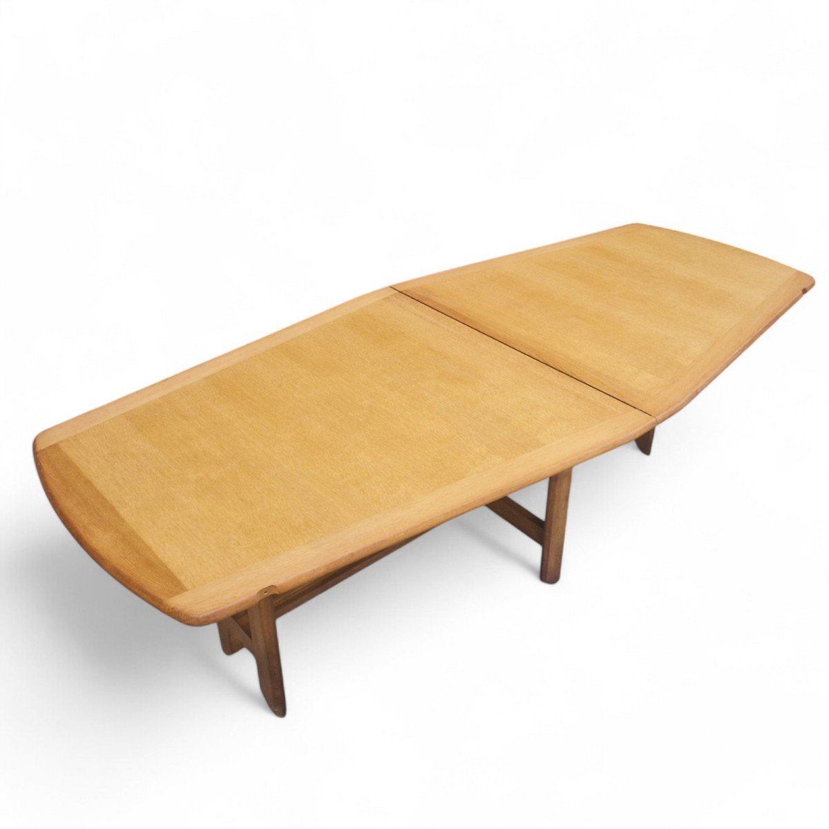 Light Oak Portfolio Table, Guillerme Et Chambron-photo-2