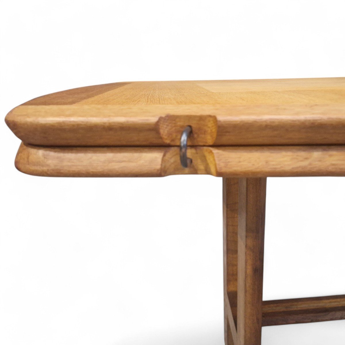 Light Oak Portfolio Table, Guillerme Et Chambron-photo-3