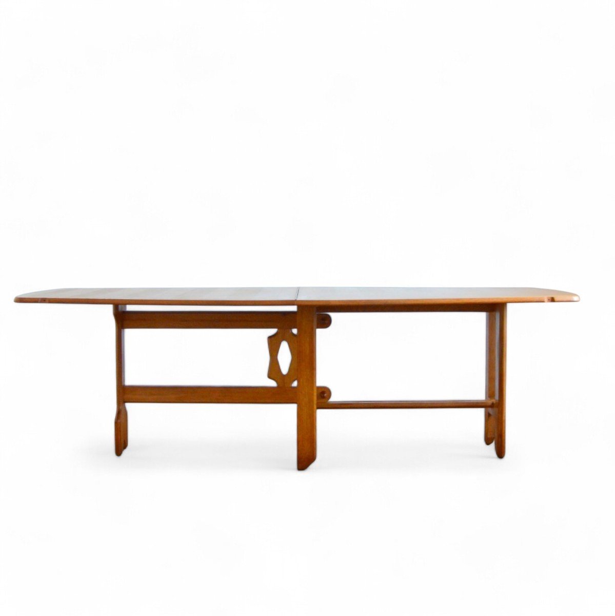 Light Oak Portfolio Table, Guillerme Et Chambron-photo-4