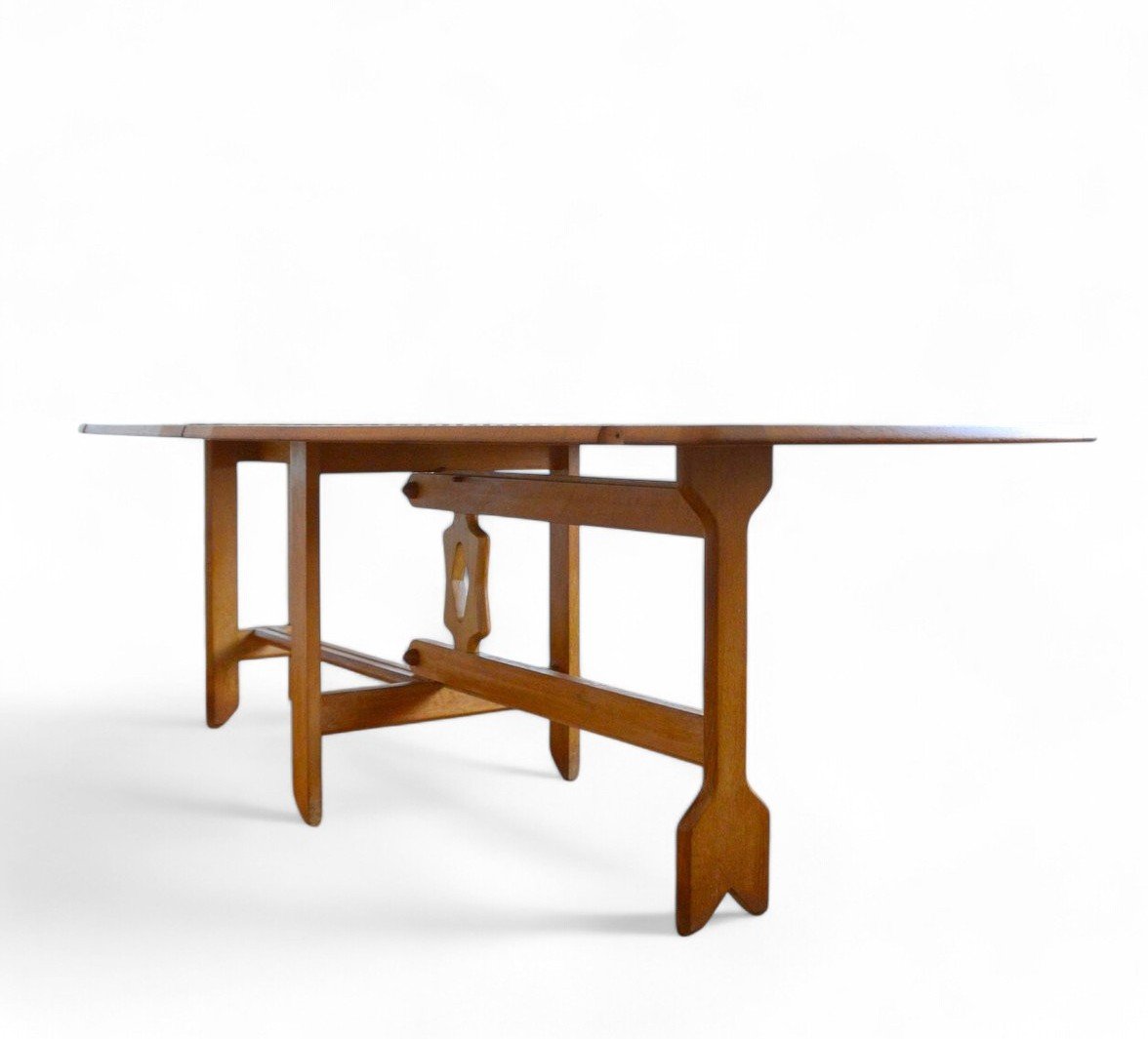 Light Oak Portfolio Table, Guillerme Et Chambron-photo-5