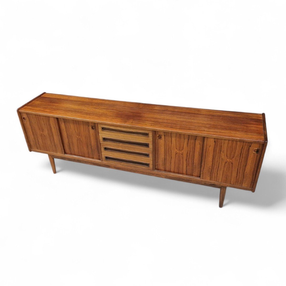 Vintage Scandinavian Rosewood Sideboard, Johannès Andersen-photo-3